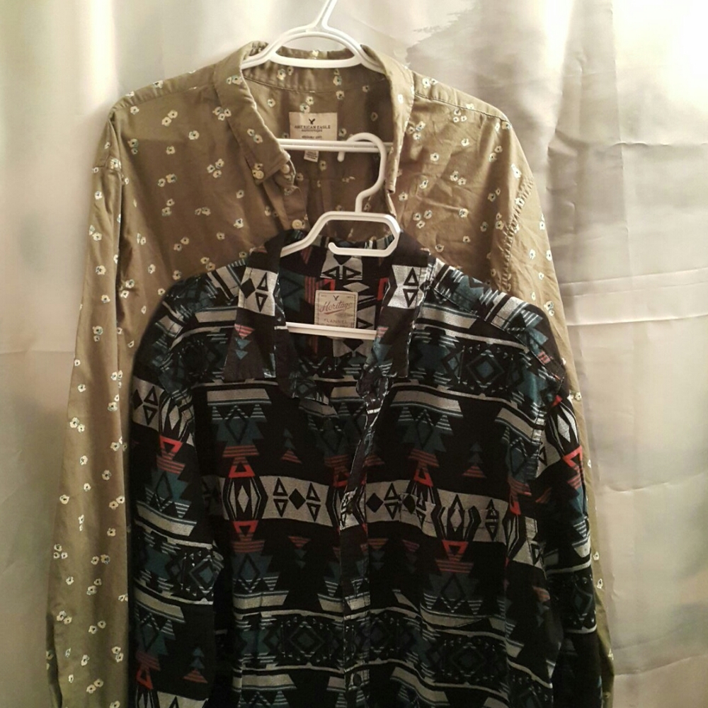 2 shirts